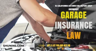 California's Overnight Garage Insurance Law: What Auto Repair Shops Need to Know