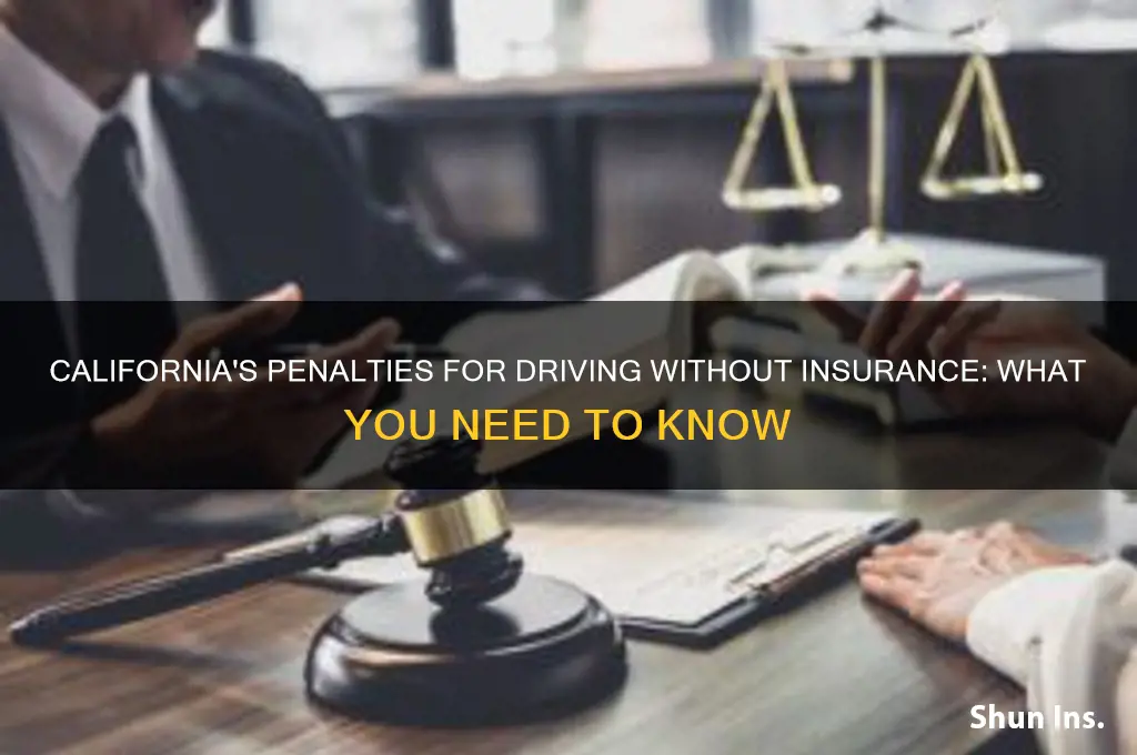 is california penalizing for no insurance