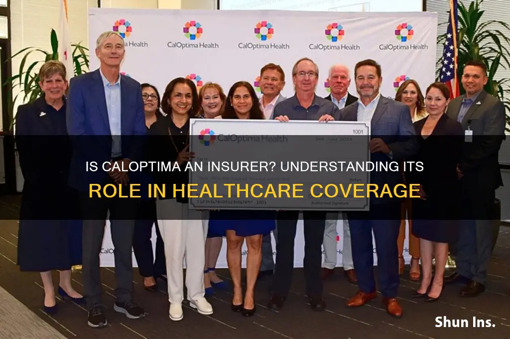 is caloptima an insurer