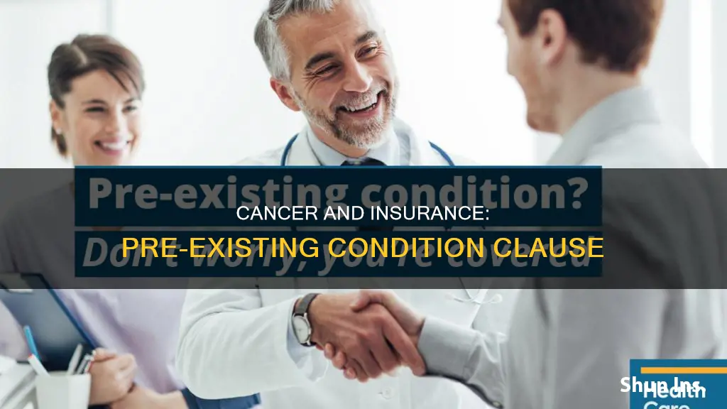 is cancer considered pre-existing if I change insurance