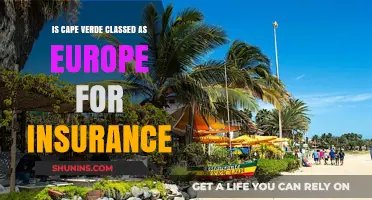 Is Cape Verde Considered Part of Europe for Insurance Purposes?