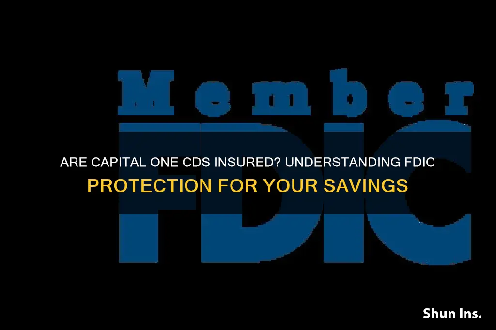 is capital one cds insured