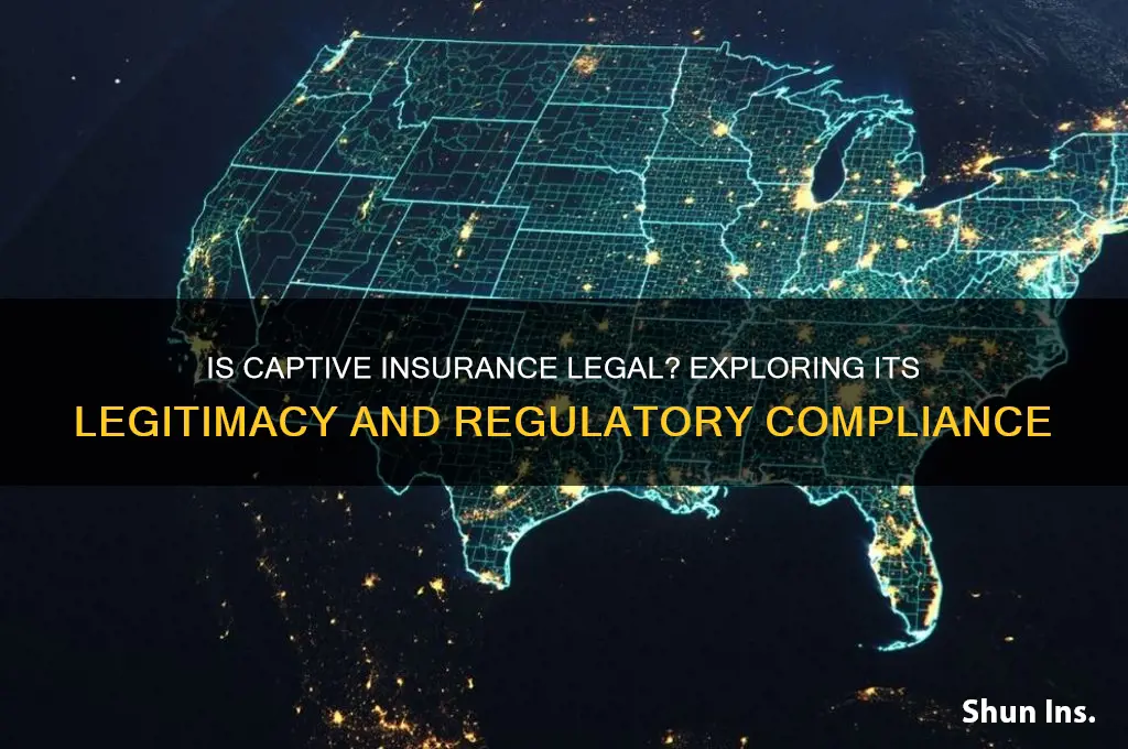 is captive insurance legal