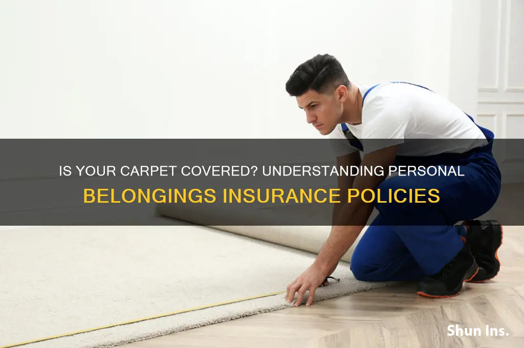 is carpet personaal belongings insurance