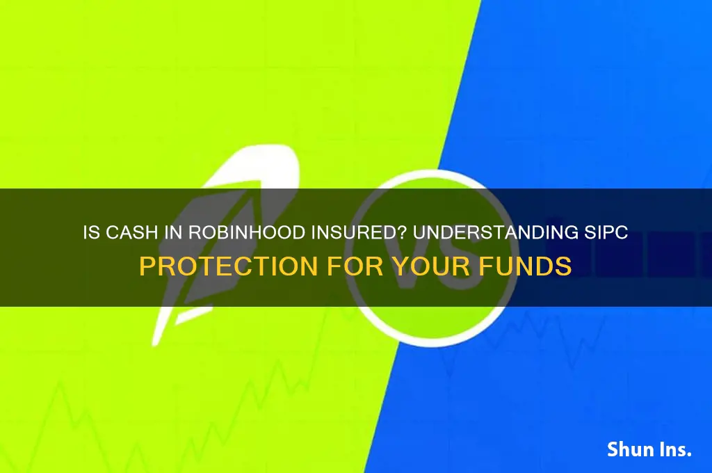 is cash in robinhood insured