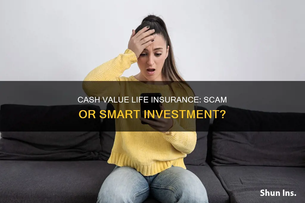 is cash value life insurance a rip off