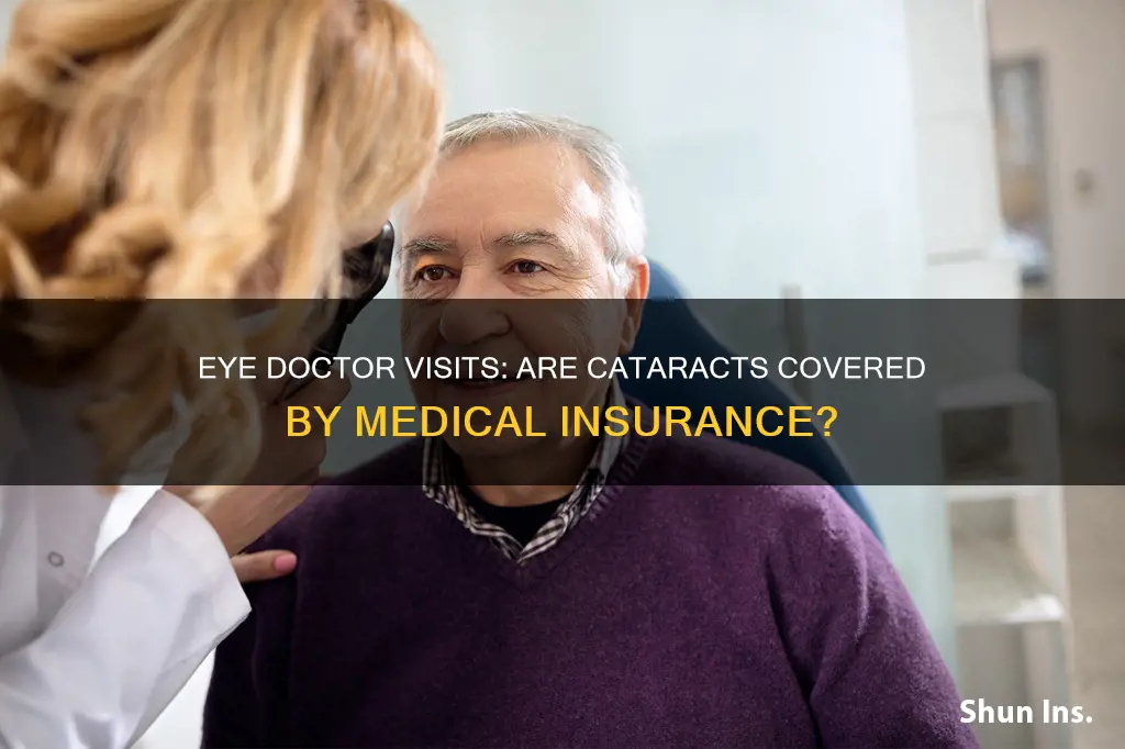 is cataracts counted medical on insurance at eye doctor