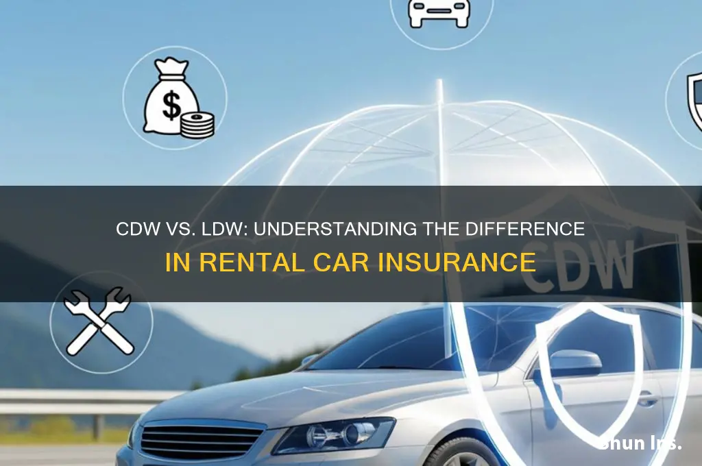 is cdw and ldw the same insurance