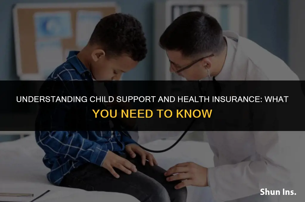 is child support pre health insurance