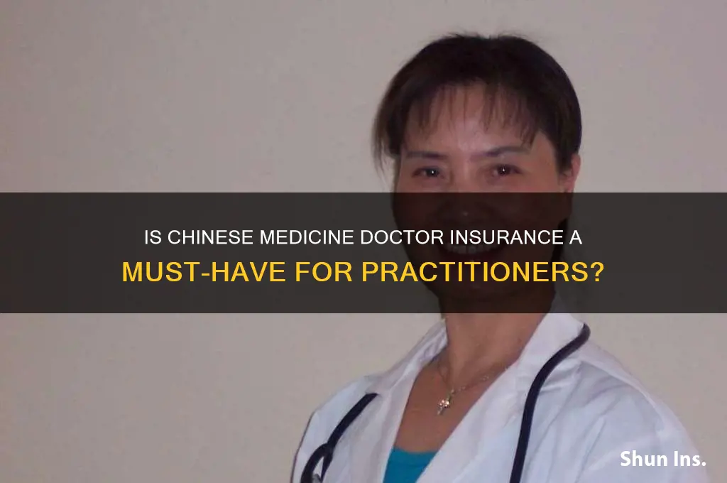 is chinese medicine dr insured