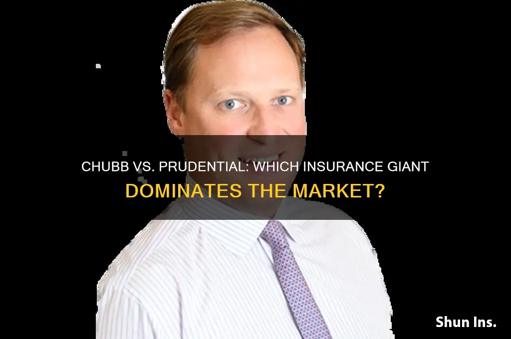 is chubb insurance bigger than prudential