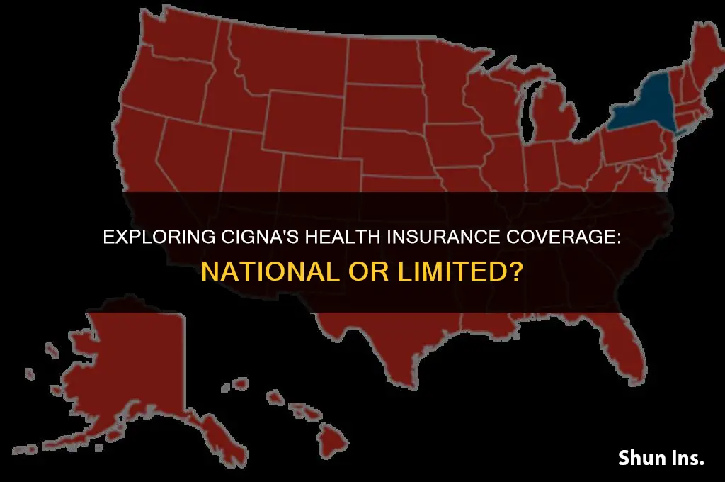 is cigna health insurance cover national