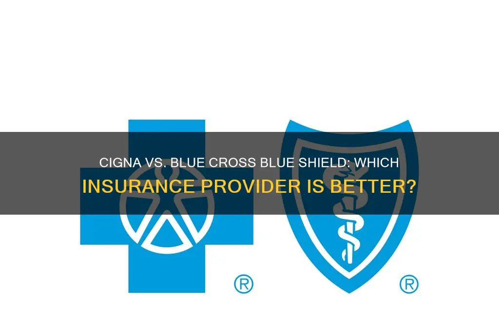 is cigna insurance better than blue cross blue shield