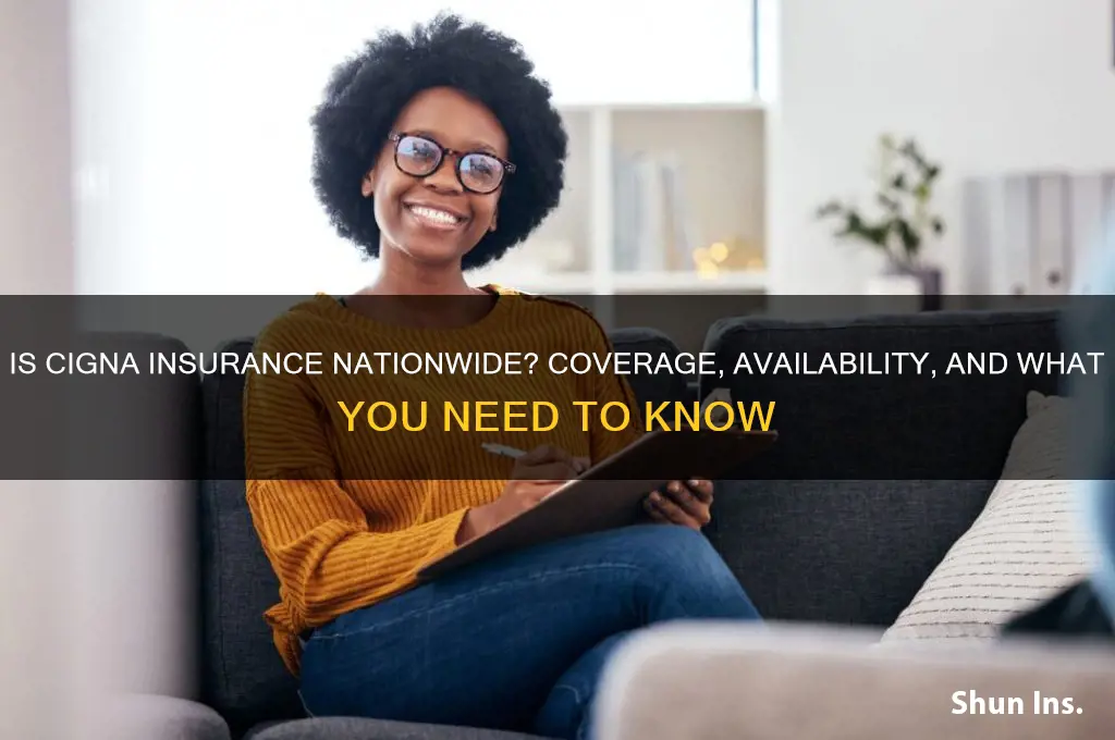 is cigna insurance nationwide