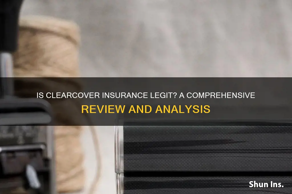 is clearcover insurance legit