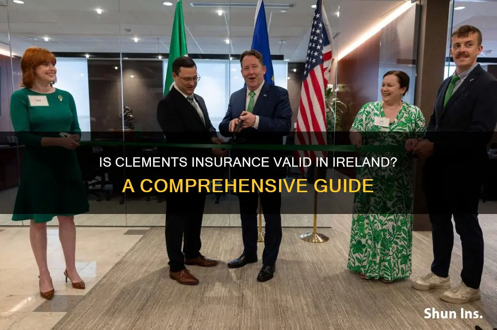 is clements insurance valid in ireland