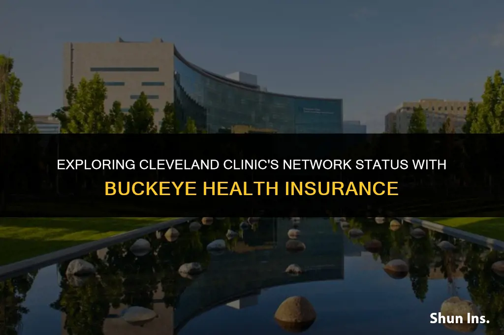 is cleveland clinic in network for buckeye health insurance