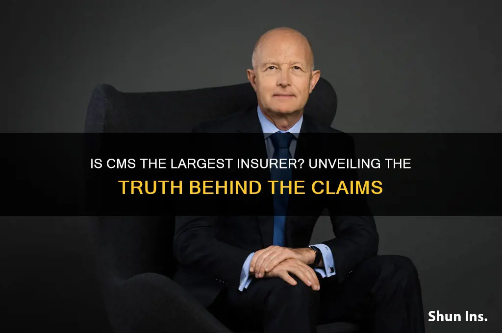 is cms the largest insurer