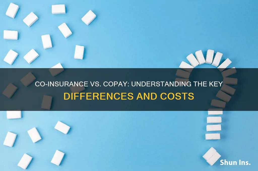 is co insurance the same as copay