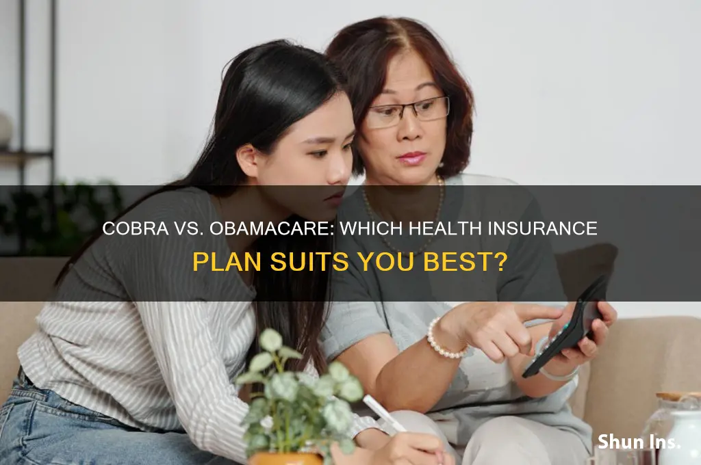 is cobra insurance better than obamacare
