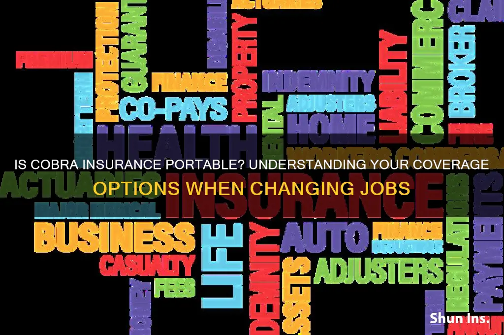 is cobra insurance portable