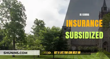 Is Cobra Insurance Subsidized? Understanding Coverage and Financial Assistance