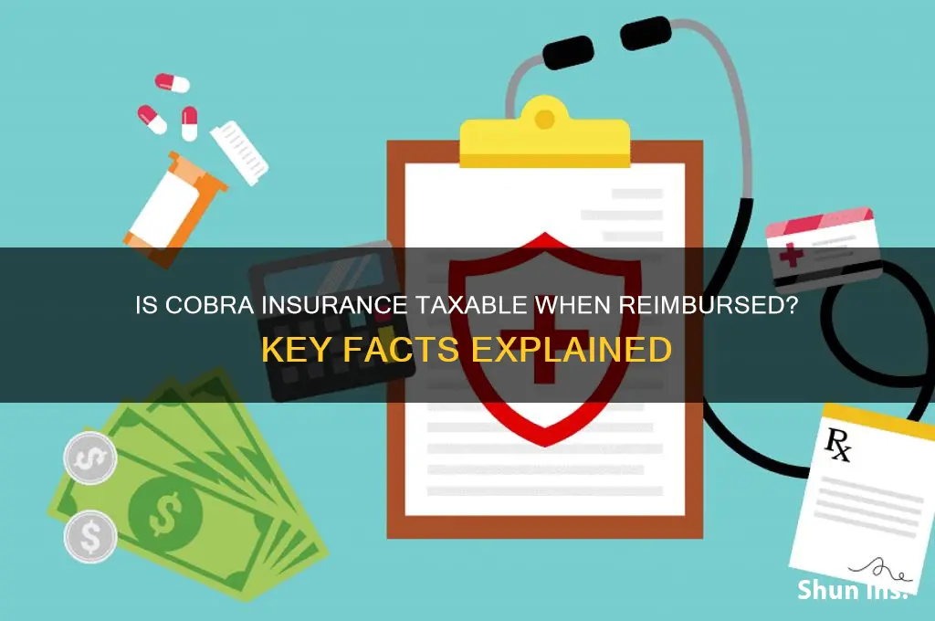 is cobra insurance taxable when reimbursed