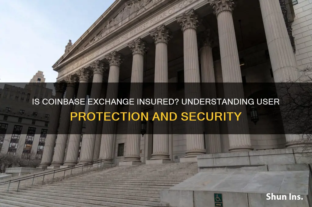 is coinbase exchange insured