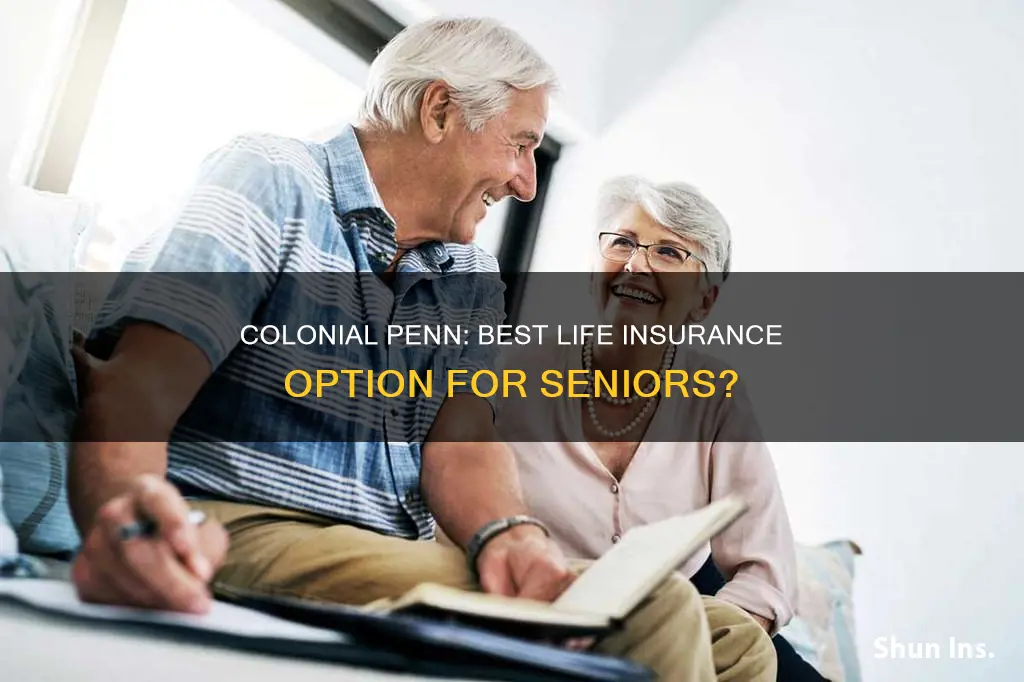 is colonial penn a good life insurance for seniors