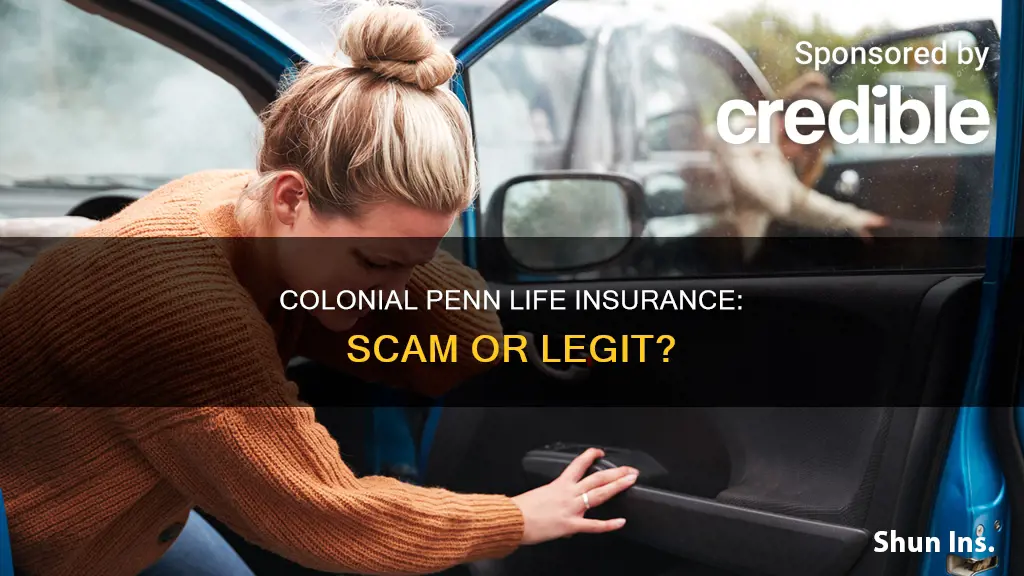 is colonial penn life insurance a rippoff