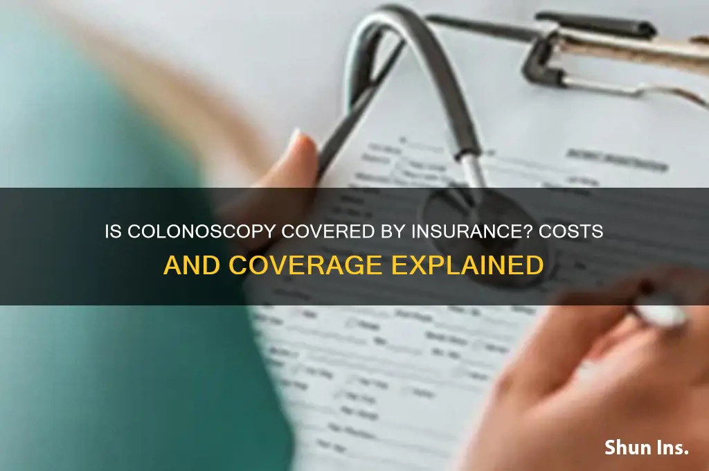 is colonoscopy free with insurance