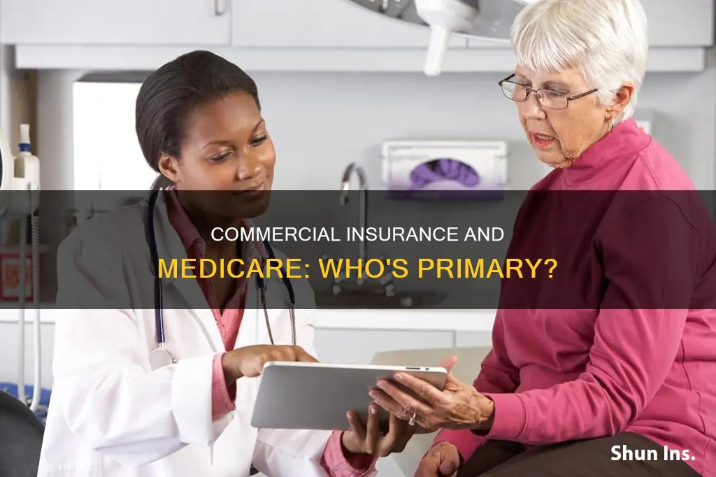 is commercial insurance primary to medicare
