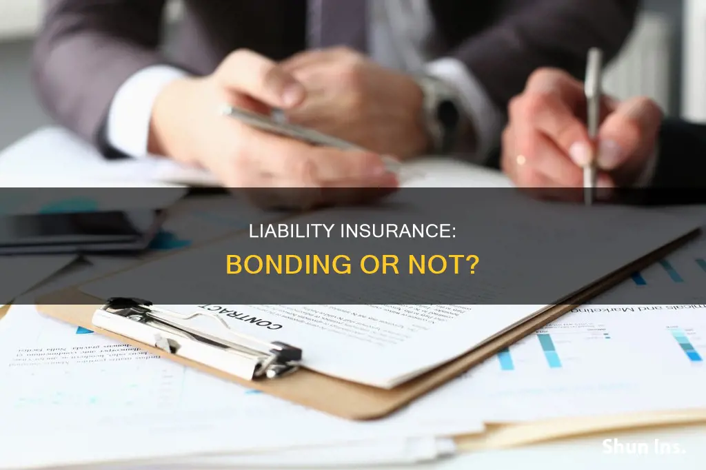 is commericial liablilty insurance considered bonding