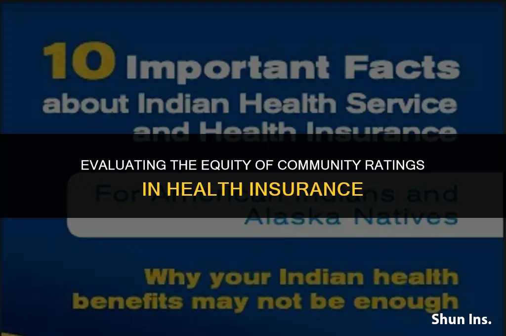 is community rating in health insurance fair