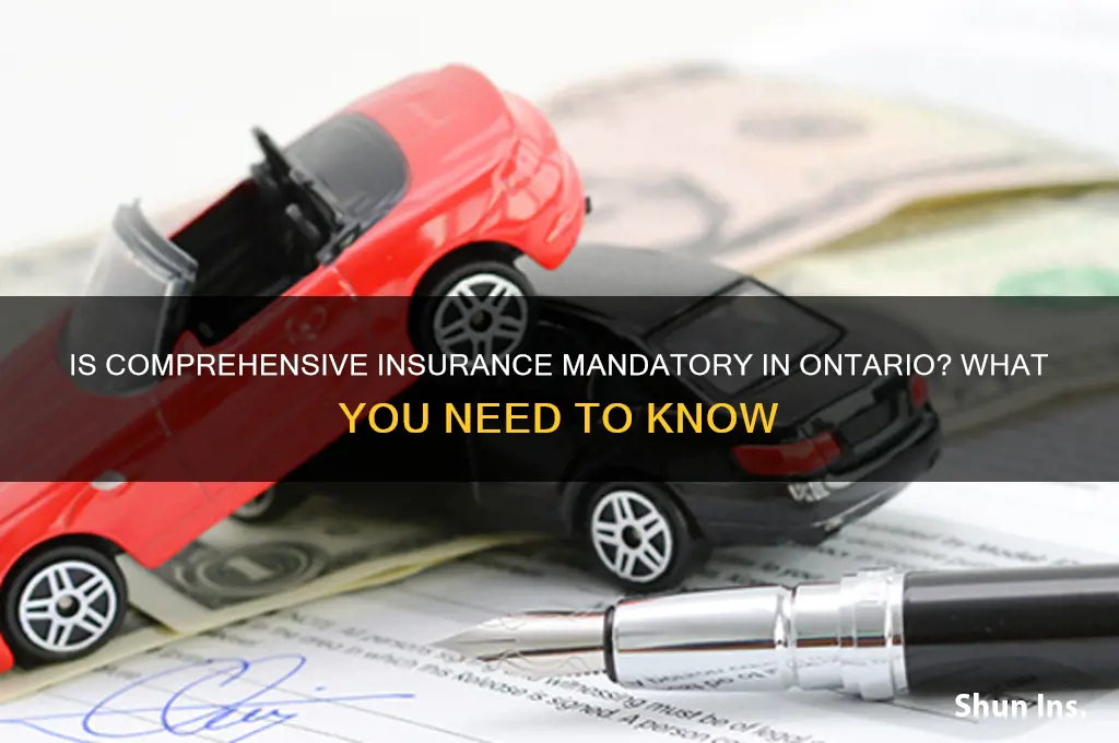 is comprehensive insurance mandatory in ontario