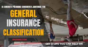 Concrete Polishing: Janitorial Insurance Classification?