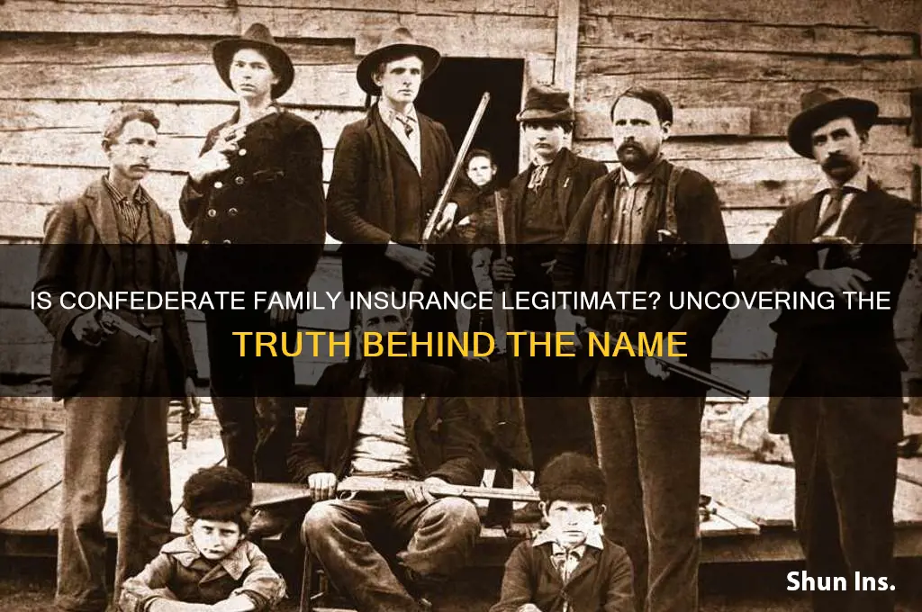 is confederate family insurance real