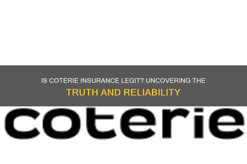 is coterie insurance legit