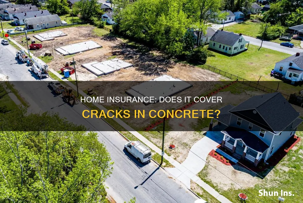 is crack on concrete cover by homeowners insurance