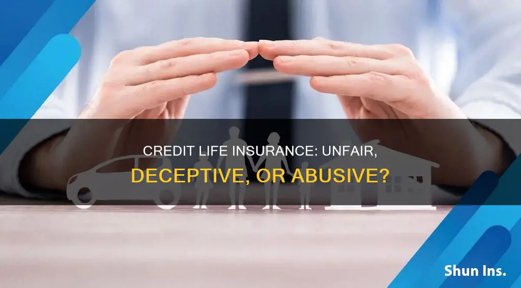 is credit life insurance a potential udaap risk