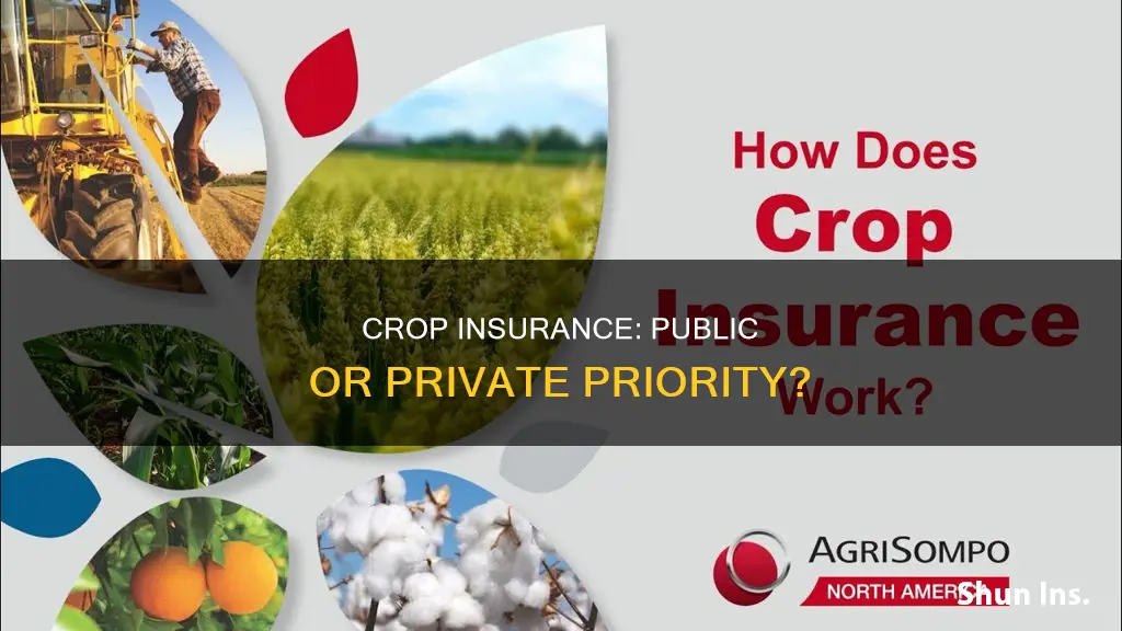 is crop insurance more private or public