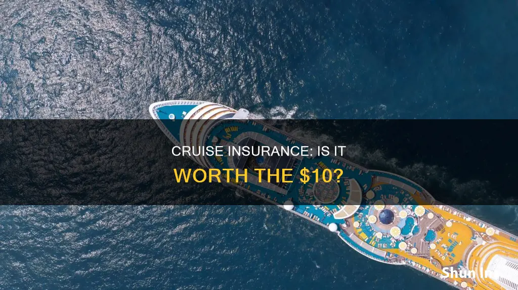is cruise insurance at 10 worth it