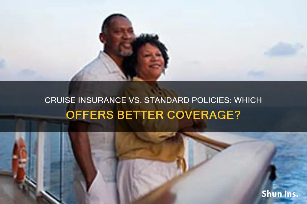is cruiseline insurance better than other insurance