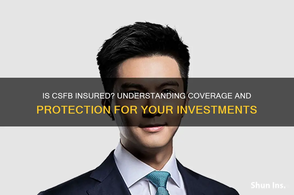 is csfb insured