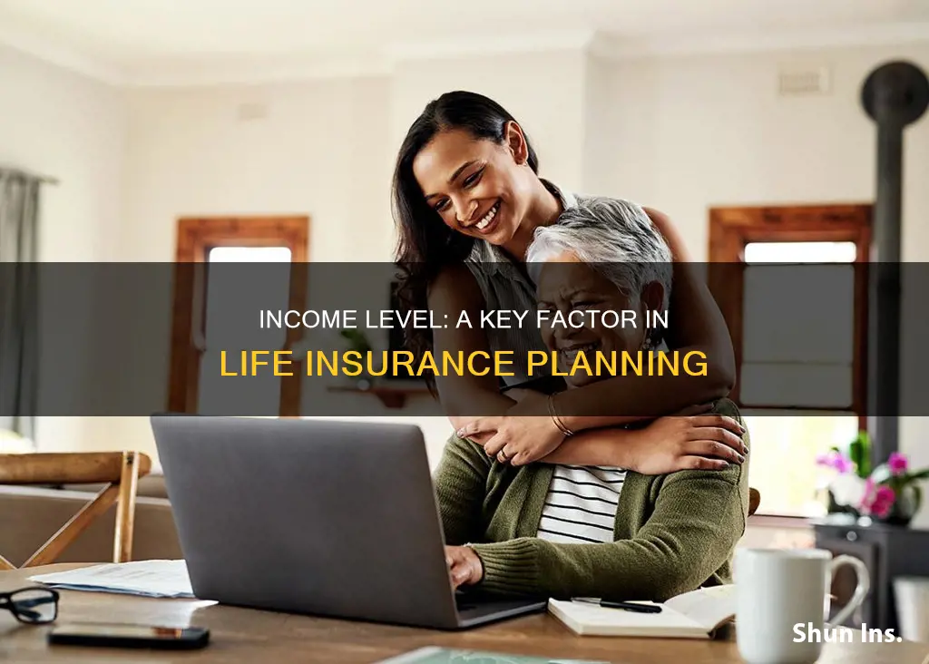 is current level of income important in life insurance