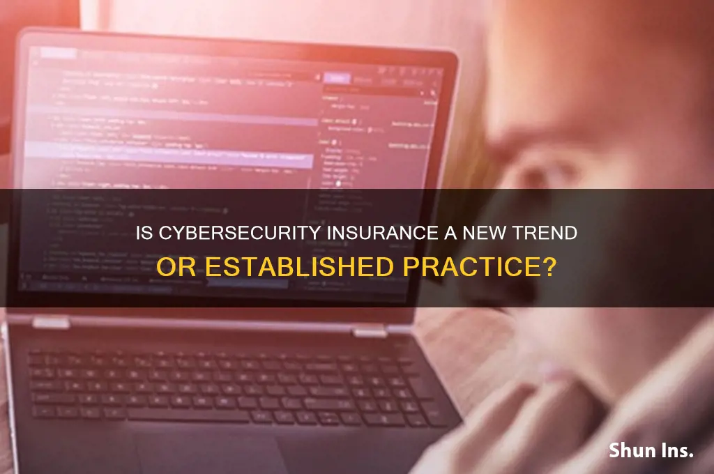 is cybersecurity insurance new
