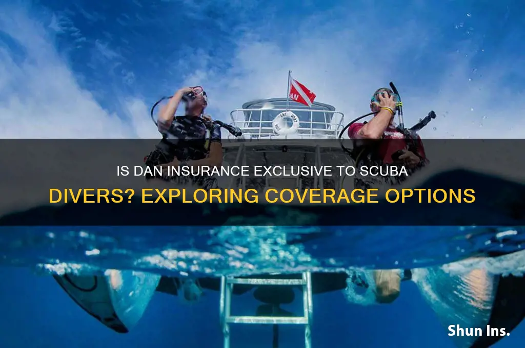 is dan insurance only for scuba divers