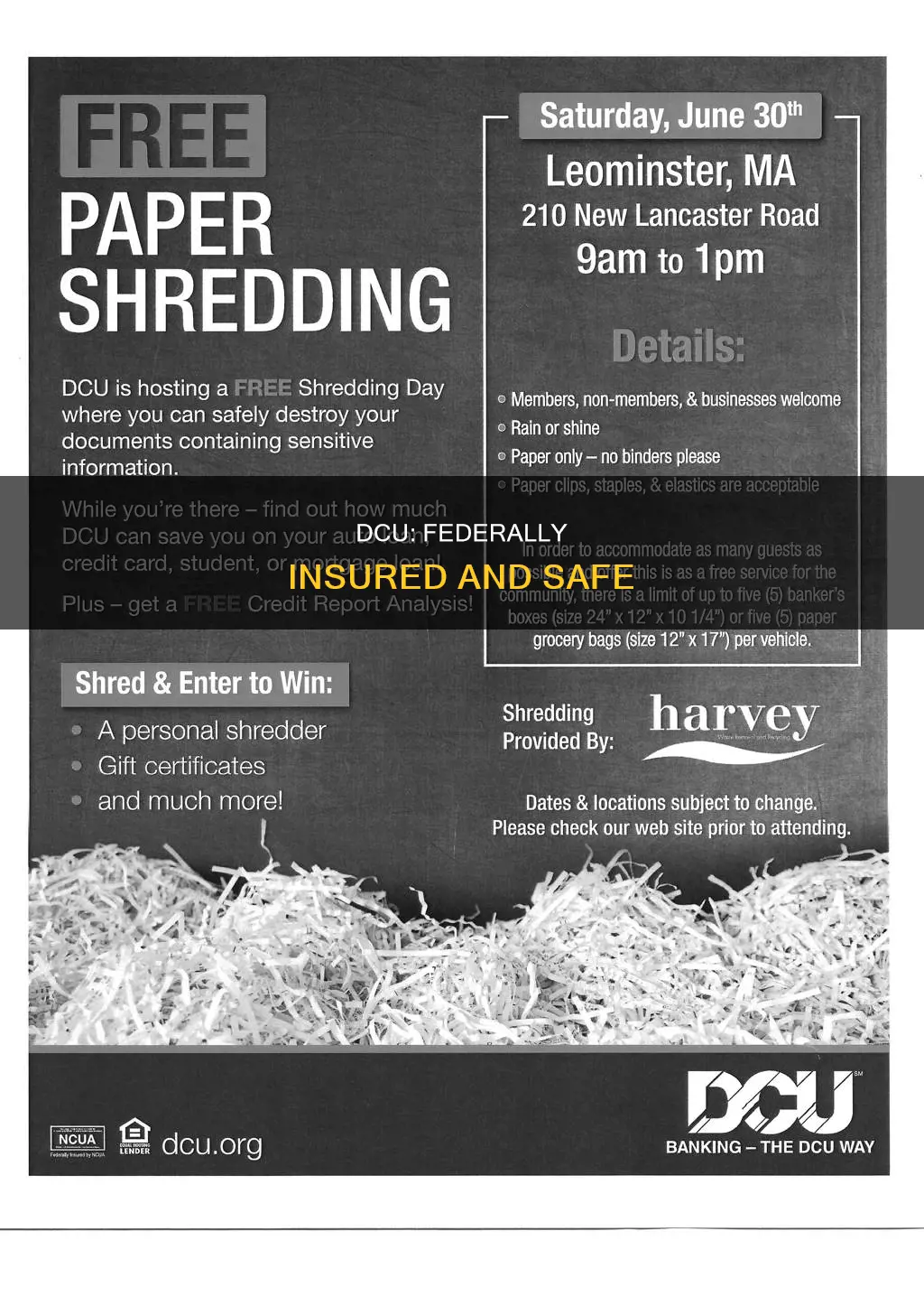 is dcu federally insured