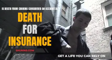 Choking Fatality: Insurance's Take on Accidents