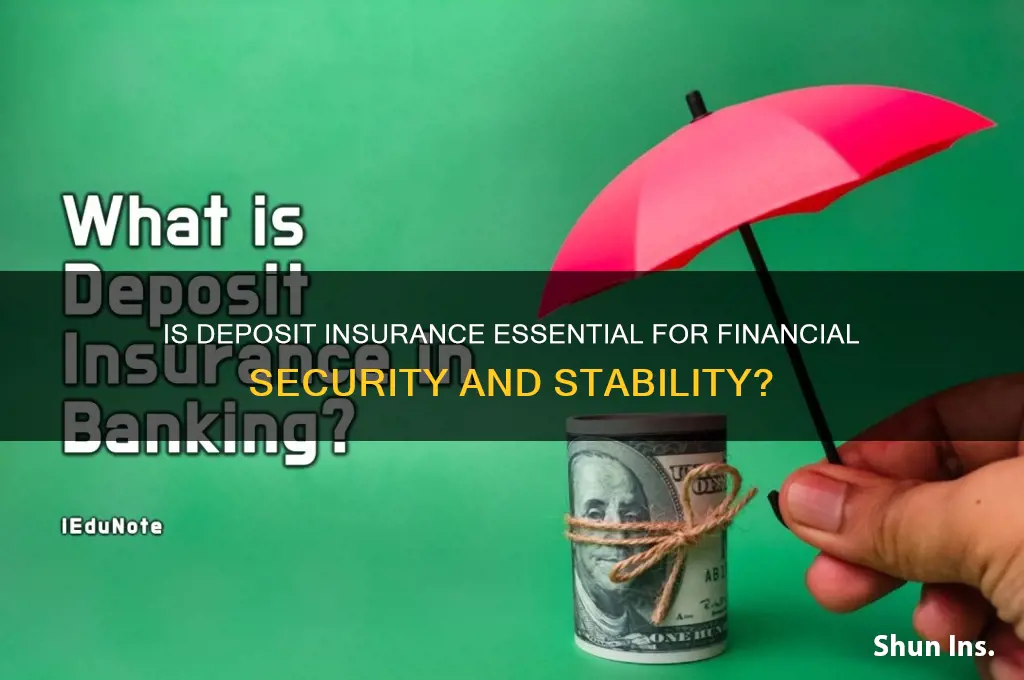 is deposit insurance necessary